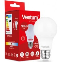 Светодиодная лампа Vestum A55 8W 4100K 220V E27 1-VS-1107 
