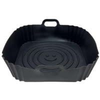 Форма силіконова для аерогриля, 21х 5.5 см (чорна)