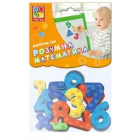 Магнитная игра Vladi Toys VT5900-01 цифры и геометрические фигуры