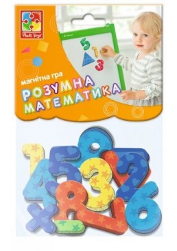 Магнитная игра Vladi Toys VT5900-01 цифры и геометрические фигуры