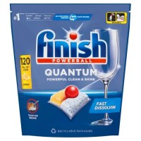 Таблетки для посудомийних машин Finish Quantum All in 1 Lemon, 120 шт