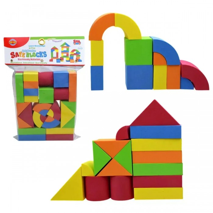Конструктор EVA Star Toys "Safe Blocks" C9903, 30 деталей  (899033) - 