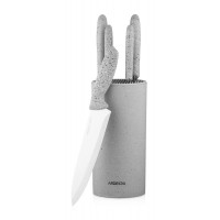 Набор ножей с блоком Ardesto Gemini AR2106GR, 6 предметов