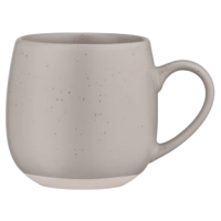 Чашка Ardesto Alcor керамічна сіра AR3475RGR, 450 мл
