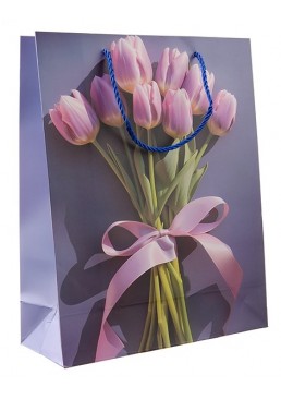 Пакет подарунковий "Букет", 26х32х10 см 