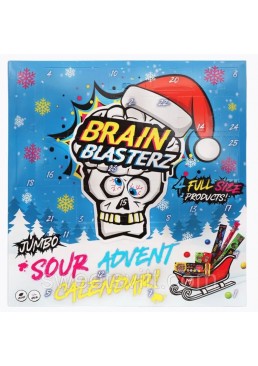 Адвент календарь Brain Blasterz Jumbo Sour, 306 г