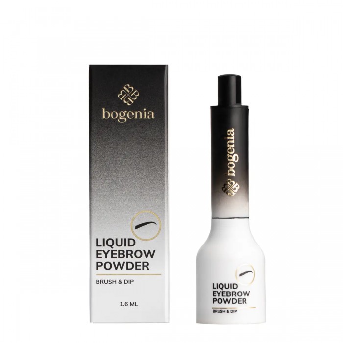 Пудрова підводка для брів Liquid Eyebrow Powder Bogenia BG509 001, 1.6 мл (406406) - 