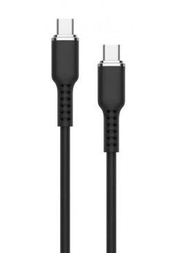 Кабель USB WALKER C795 Type-C to Type-C Black, 1 м