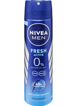 Дезодорант-спрей Nivea Men Fresh Active, 150 мл