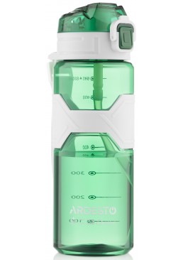 Пляшка для води Ardesto Fitness, 800 мл (зелена)