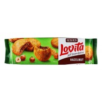 Печенье Roshen Lovita Soft Cream Cookies с лесным орехом, 127 г