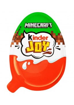 Шоколадное яйцо Kinder Joy Minecraft, 20 г