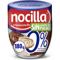 Паста Nocilla з молочного шоколаду з лісовими горіхами без цукру Дуо, 190 г