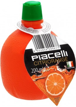 Концентрат апельсинового сока Piacelli, 200 мл 