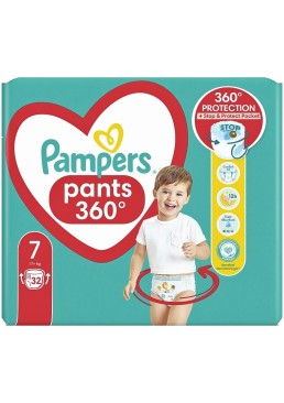 Подгузники - трусики Pampers Pants Размер 7 (17+ кг), 38 шт