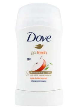 Антиперспирант-стик женский Dove Go Fresh Яблоко и белый чай, 40 мл