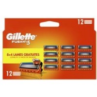 Сменные картриджи для бритья мужские Gillette Fusion, 12 шт