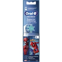 Сменные насадки для электрической зубной щетки Oral-B Pro Kids Spider-Man, 2 шт