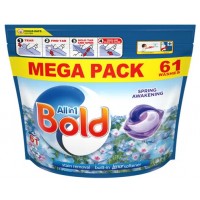Капсулы для стирки универсальные Bold All in 1 Spring Awakening, 61 шт