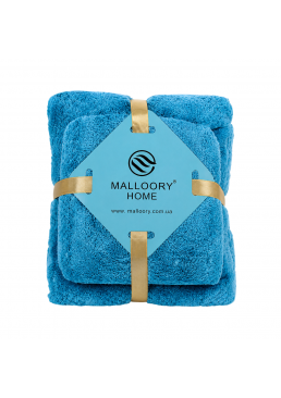 Набор полотенец Malloory Home (голубой)