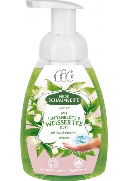 Мило-піна Fit з м'яким ароматом липи та білого чаю, 250 мл