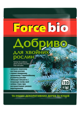 Удобрение Force Bio для хвойных растений, 150 г