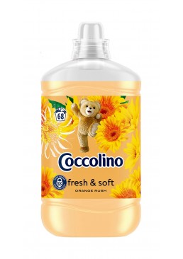 Кондиціонер для білизни Coccolino Orange Rush, 1.7 л (68 прань)