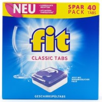 Таблетки для посудомийних машин Fit Classic, 40 шт