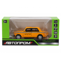 Игрушечная машинка «Автопром» «ВАЗ 2106: такси», 14 см 