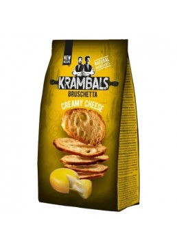 Брускети Krambals Creamy Cheese з сиром, 70 г 