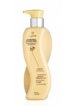 Бессульфатный шампунь для волос Bogenia BG461№001 Sulfate Free Professional Shampoo с ромашкой, 400 мл