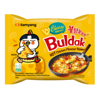 Лапша быстрого приготовления Samyang с курицей и сыром, 140 г