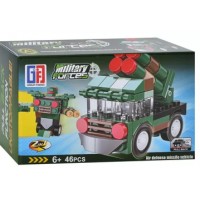 Конструктор 123-417/420 «Військовий транспорт» (в асортименті)