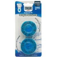 Таблетки для зливного бачка Irge блакитна вода, 2 х 50 г