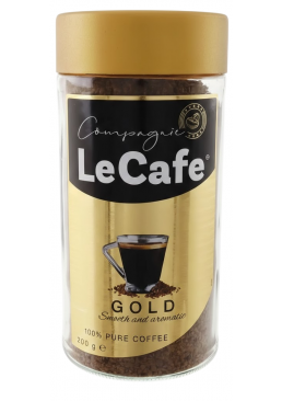 Кава розчинна сублімована Le Cafe Gold, 200 г