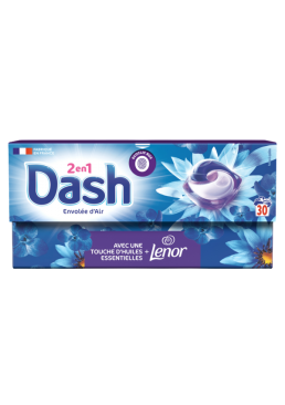 Капсулы для стирки Dash Envolée D'Air, 30 шт