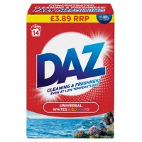 Стиральный порошок для всех типов тканей DAZ Whites&Colours, 700 г (14 стирок)