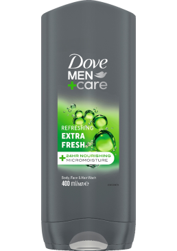 Гель для душа Dove Men+Care Экстра свежесть, 400 мл