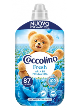Кондиціонер для білизни Coccolino Fresh Aria di Primavera весняне повітря, 1.827 л (87 прань)