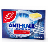 Таблетки для пральних машин Gut & Gunstig Анти-кальк від накипу, 60 шт