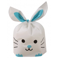 Пакеты подарочные "Синий кот",  13х21 см (50 шт)