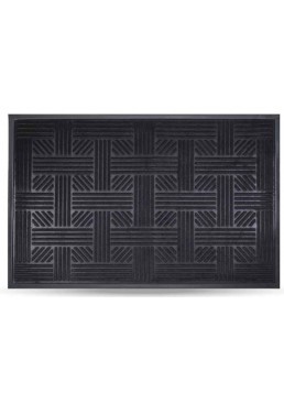 Коврик резиновый придверный Dariana MX, 60х90 см (чёрный)