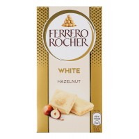 Білий шоколад Ferrero Rocher з лісовим горіхом, 90 г