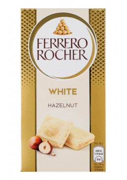 Білий шоколад Ferrero Rocher з лісовим горіхом, 90 г