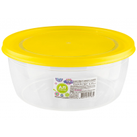 Контейнер пищевой эконом №2 круглый, 1.1 л