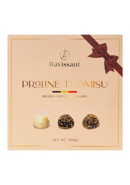 Конфеты шоколадные Ravissant Praline tiramisu, 200 г 