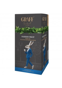 Чай зелений  Graff Fashion Fruit "Модний фрукт", 30 г (20 пакетиків)