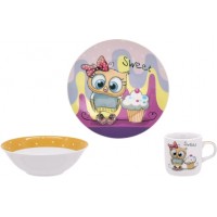 Набор детской посуды для девочки Limited Edition Little Pilot