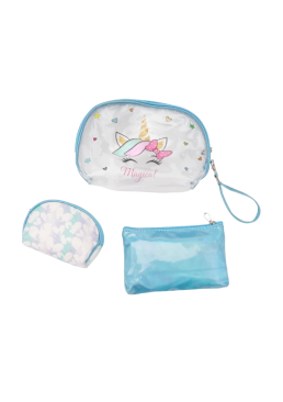 Косметичка детская К12105 3в1, 25х16х8см
