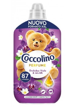 Кондиціонер для білизни Coccolino Perfume Orchidea Viola&Mirtilli орхідея та чорниця , 1.827 л (87 прань)